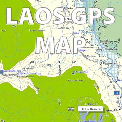 Rider's Corner LAOS GPS Map