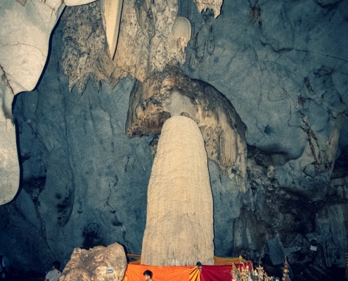 impressive 10m tall stalagmite