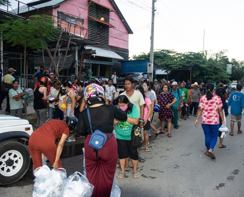 Food for Needy by Ulysses Club Thailand