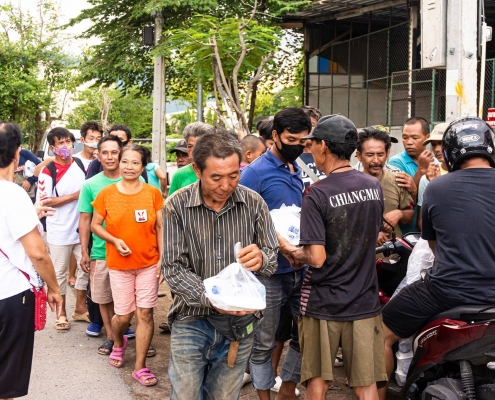 Food for Needy by Ulysses Club Thailand